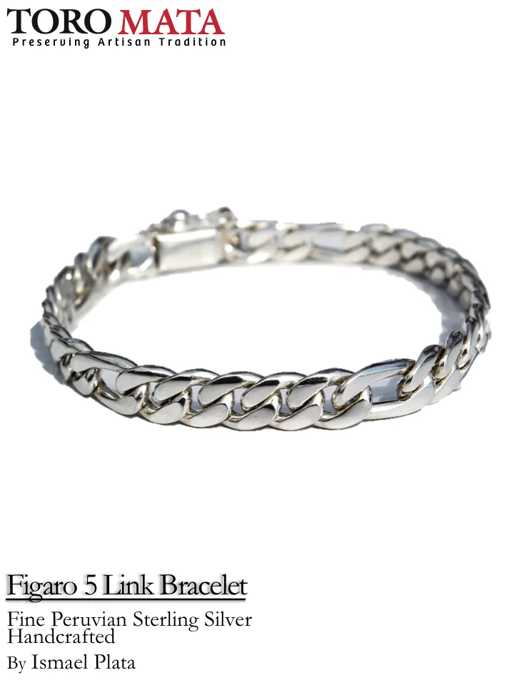 Figaro 5 Link Bracelet