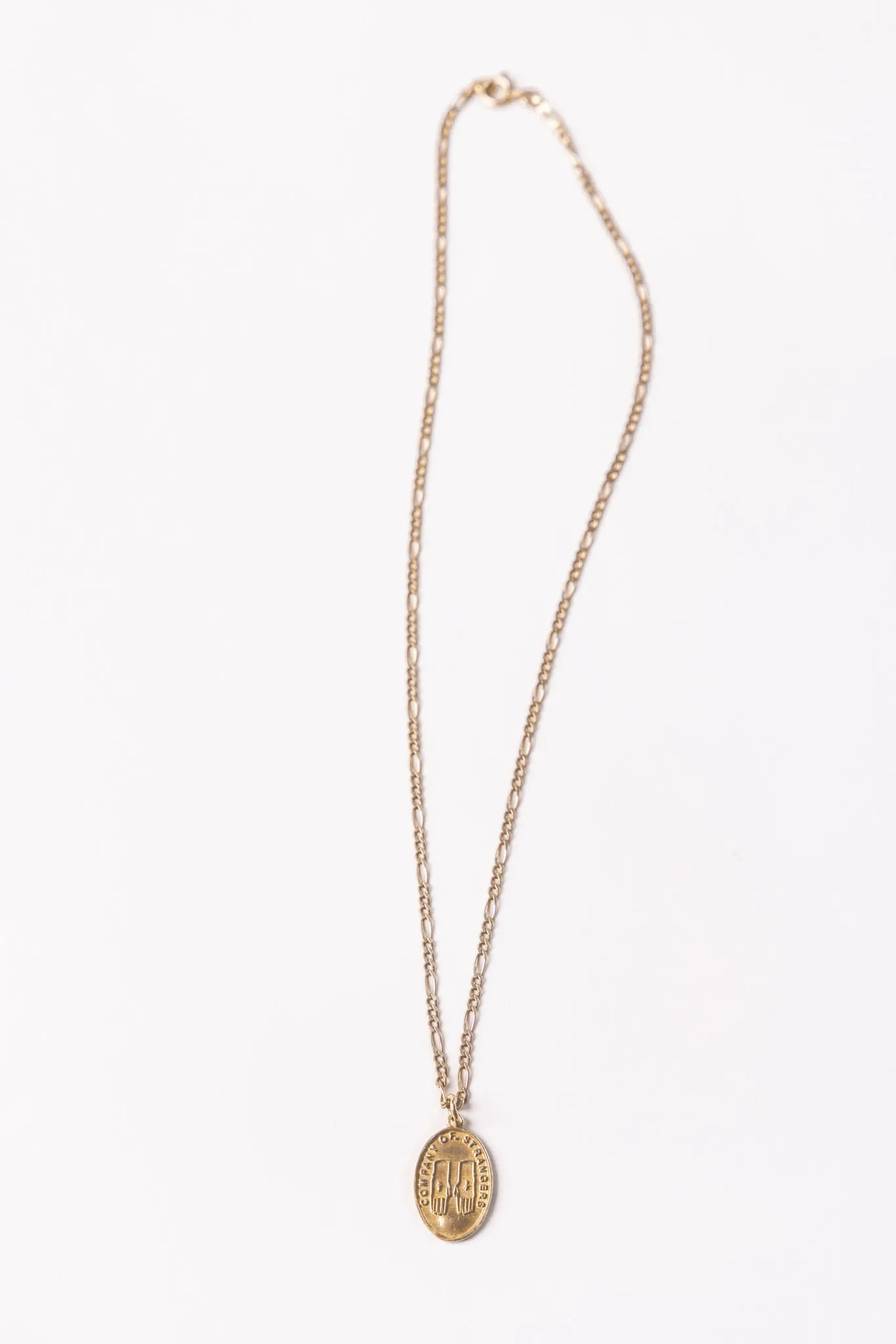 Figaro Hands Necklace | Gold