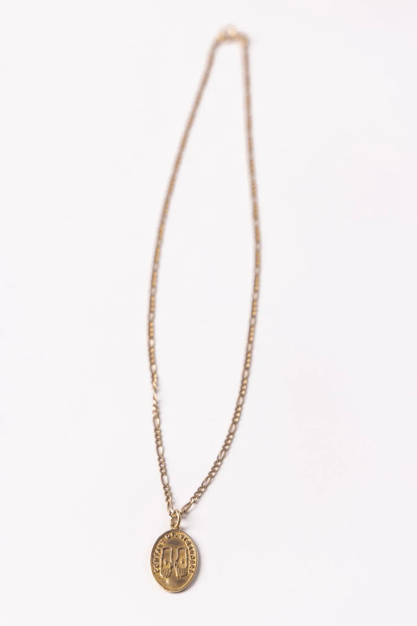 Figaro Hands Necklace | Gold