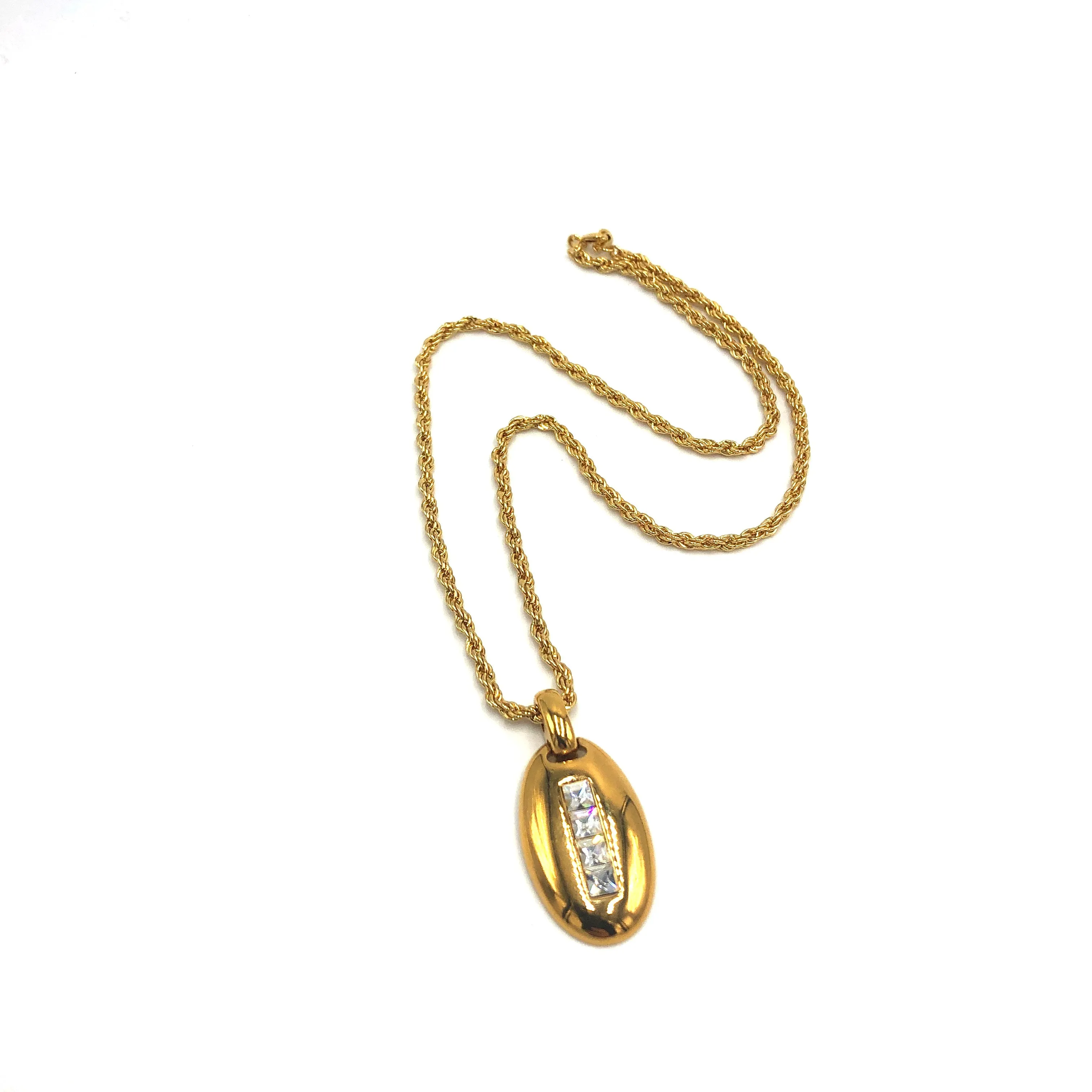 Finery Vintage Necklace - Gold