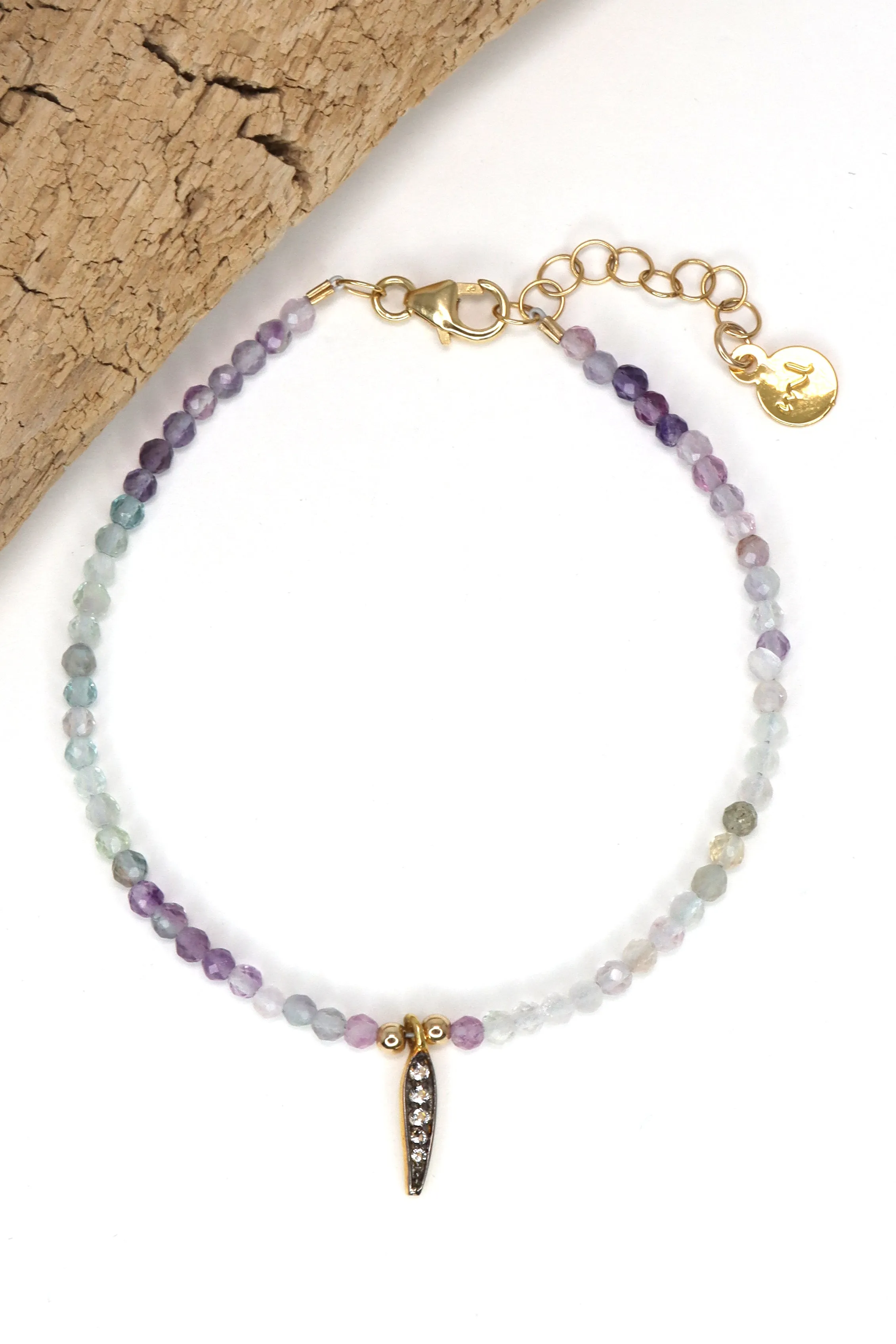 Fluorite Folia Bracelet