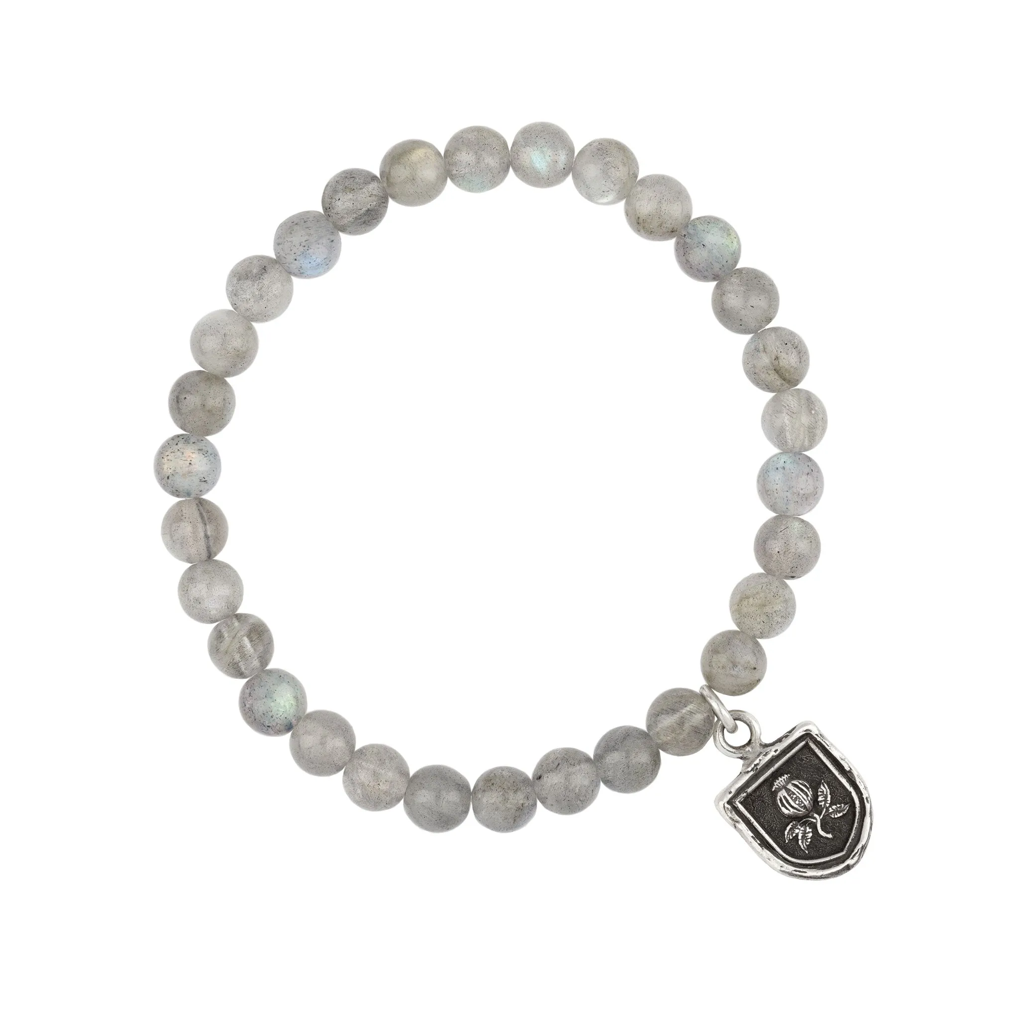 Full of Life Appreciation Talisman Stretch Stone Bracelet