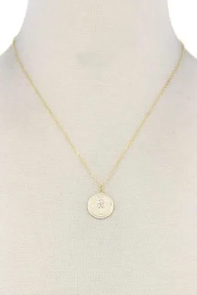 Gemini Circle Necklace