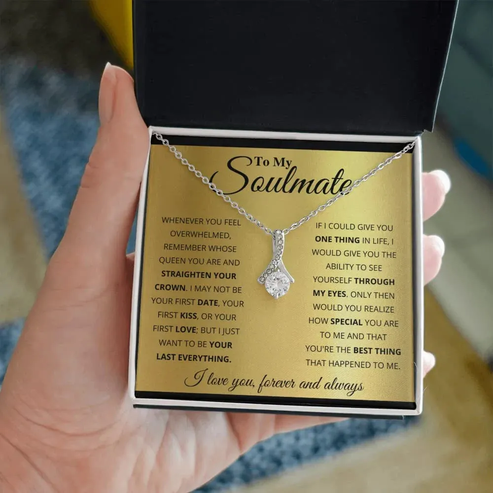 Gifts For Wife Romantic, To My Smoking Hot Wife Necklace, Necklace For Wife From Husband alluring beauty necklace