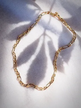 Gold Figucci Chain Anklet - Makani