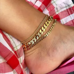 Gourmette Anklet