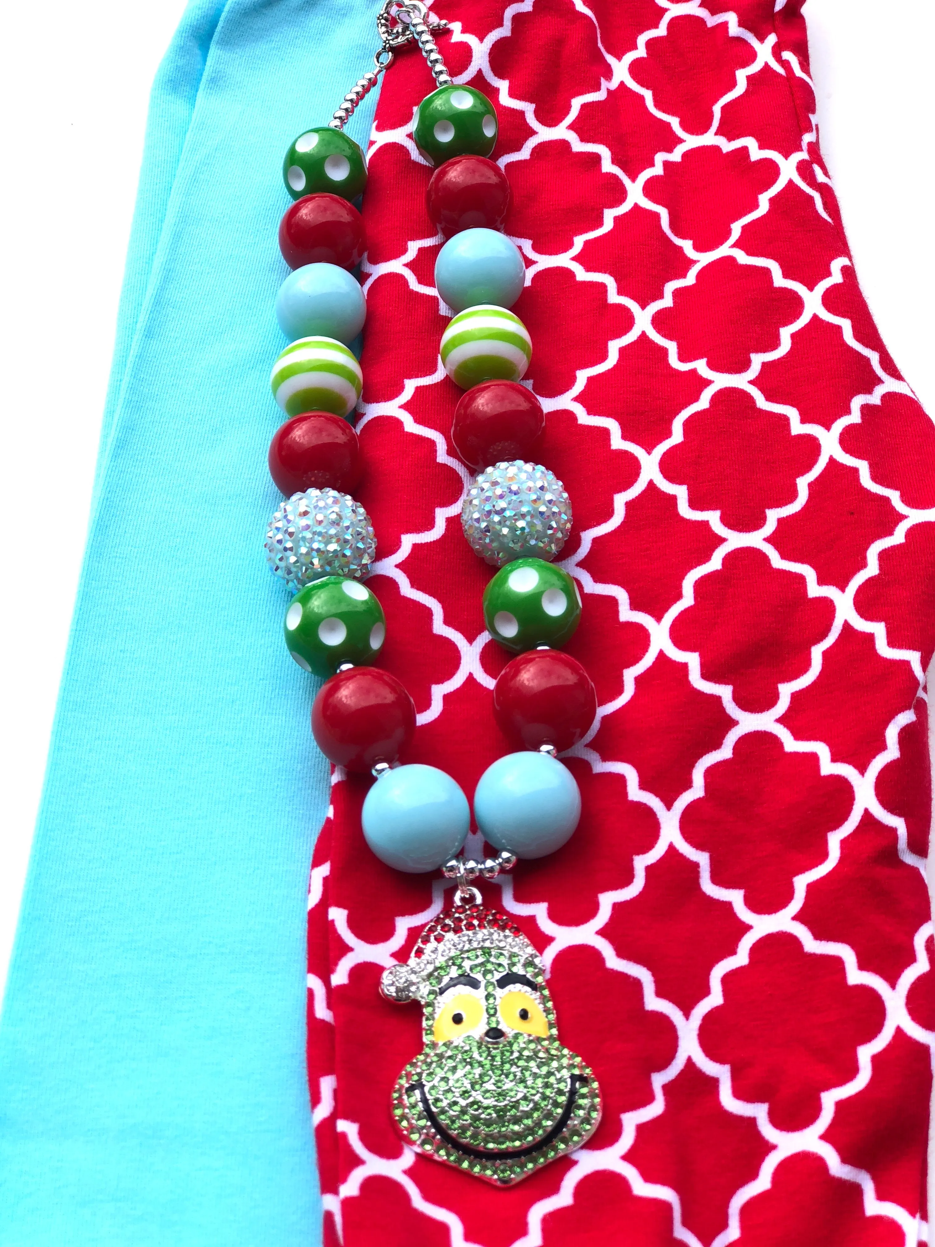 Grinch necklace