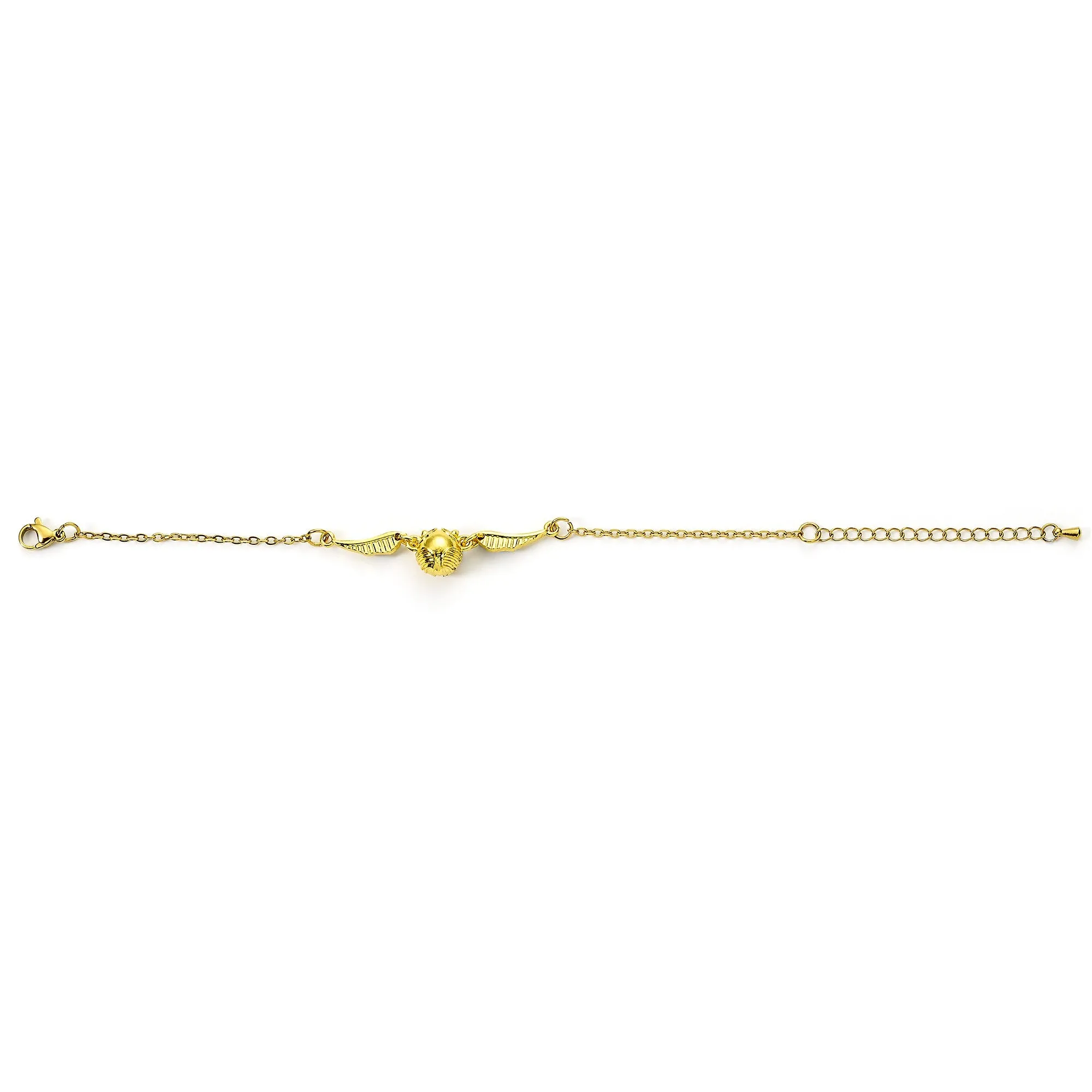 Harry Potter 3D Golden Snitch Gold Bracelet HPB00004