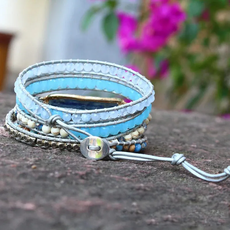 Healing Topaz Wrap Bracelet