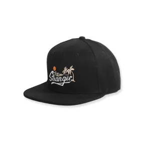 Hello Stranger Snapback Cap Black