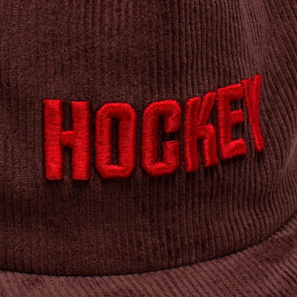 HOCKEY CORDUROY 5-PANEL BROWN