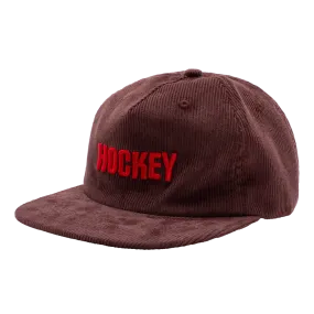 HOCKEY CORDUROY 5-PANEL BROWN