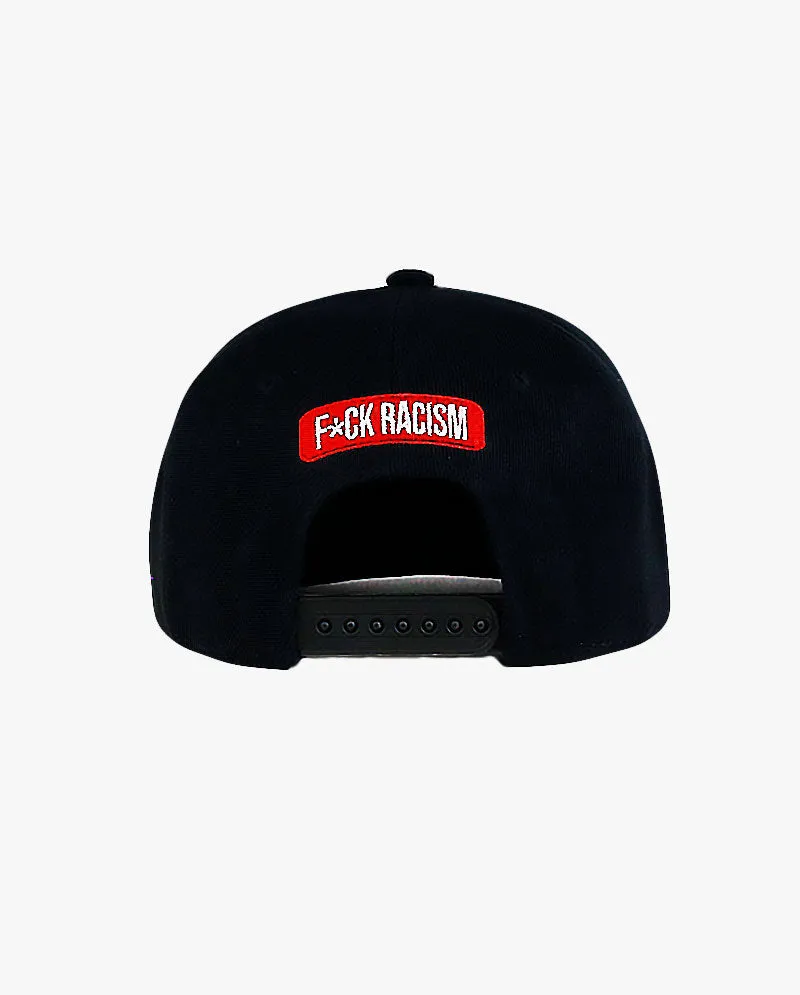 ICY - FxCK RACISM Premium Quality Snapback Cap