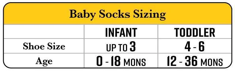 Infant | 0-18 Month | Anklet, 78.8% Organic Cotton, 3-Pack