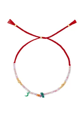 Jewel Rocks Bananarama Red Anklet