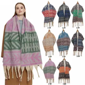 JH-TH22 fashion tassel winter scarf