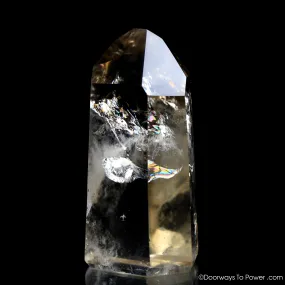 John of God Citrine Abundance Casa Crystal w/ Rainbows