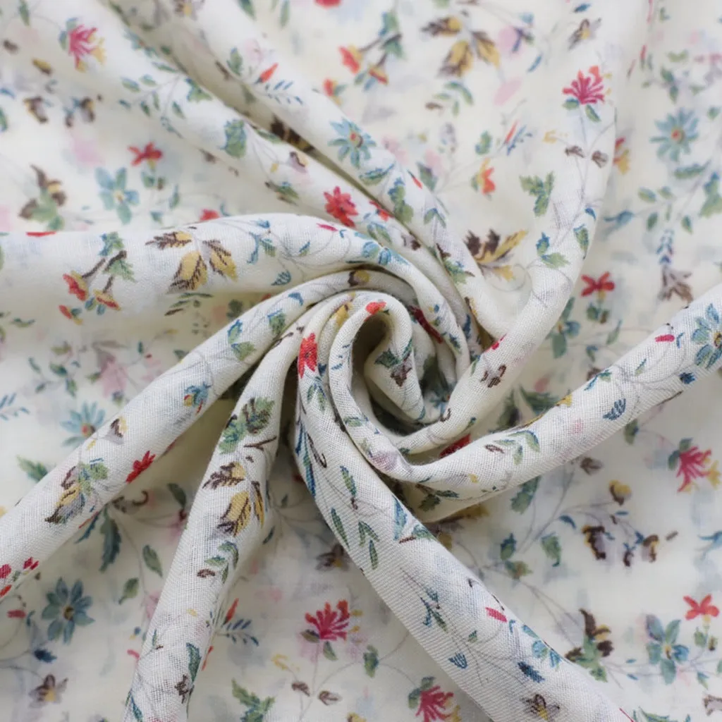 JY230205 Floral printed scarf