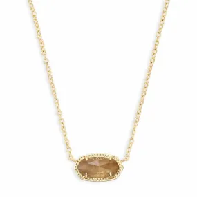 Kendra Scott | Elisa Pendant Necklace in Orange Citrine