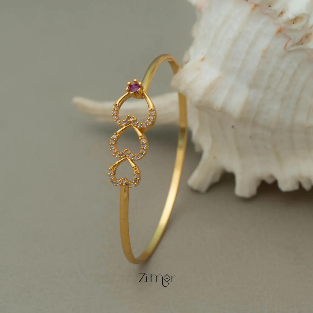 KF101236 - Gold Plated Openable Bangle