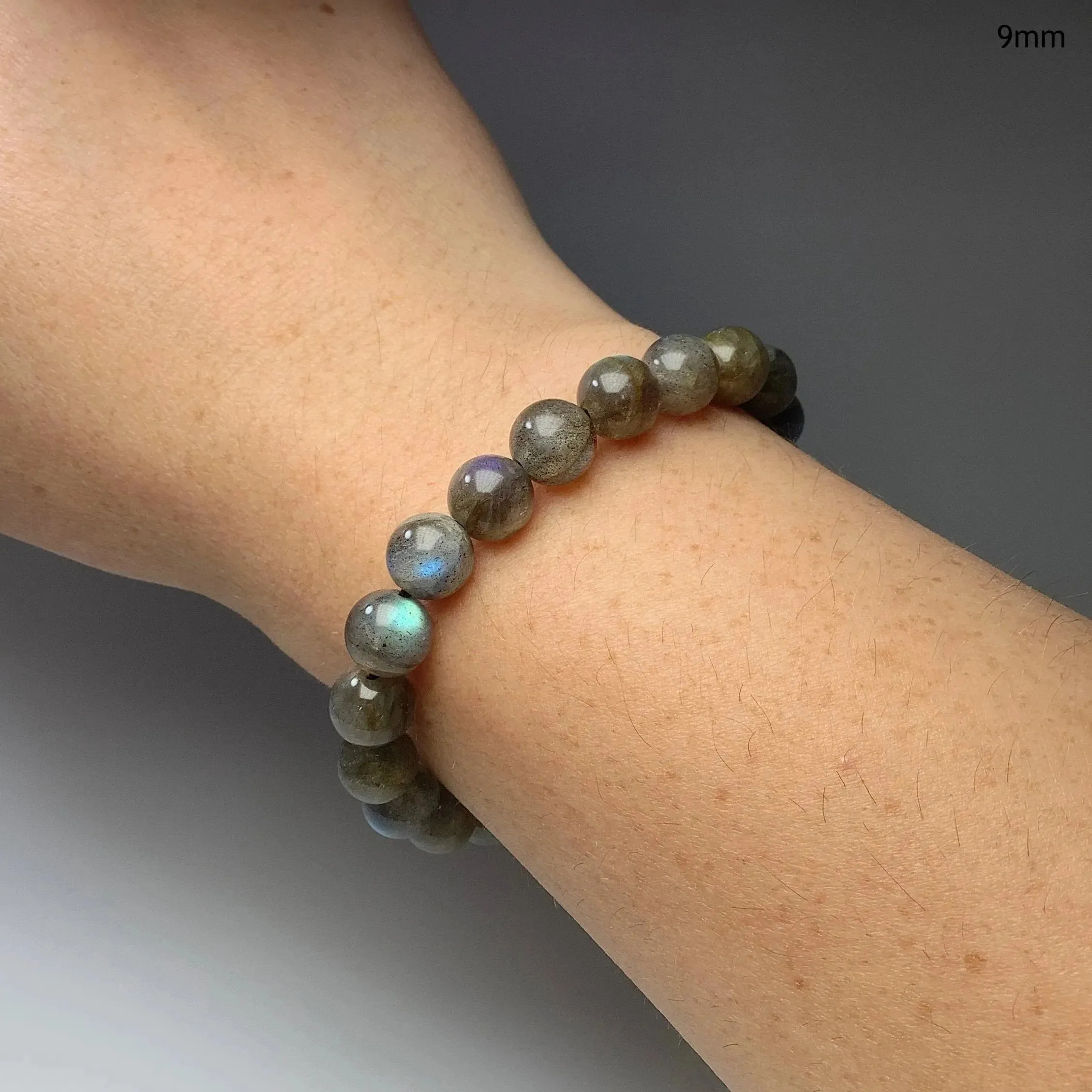 Labradorite Beaded Bracelet