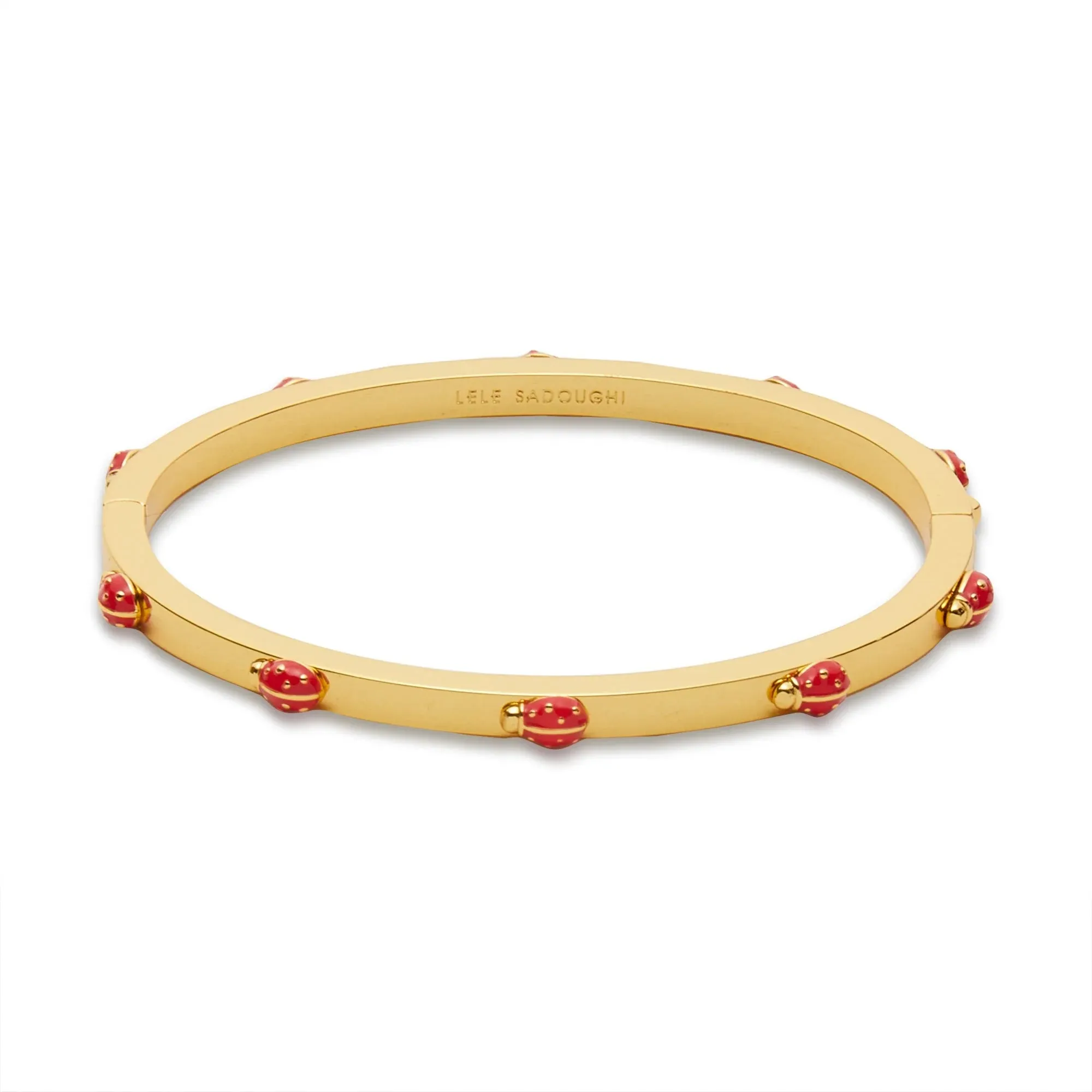 Ladybug Hinge Bangle