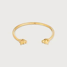 Leopard Bangle Yellow Gold