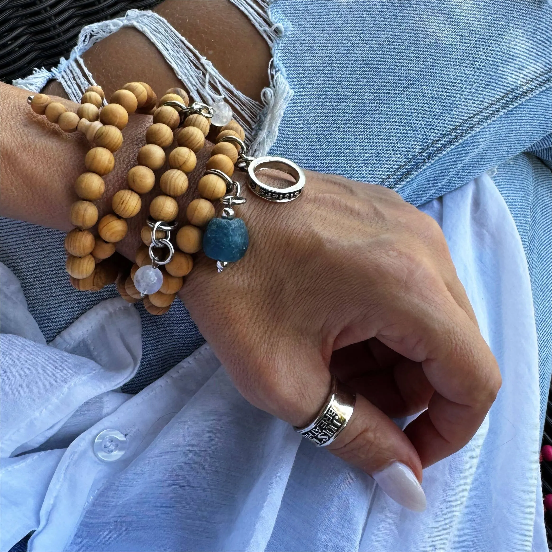 LIMITED EDITION | SOUL SISTER | RING | Wood Boho Wrap