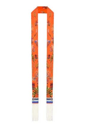 LONG SKINNY SCARF GONE COAST