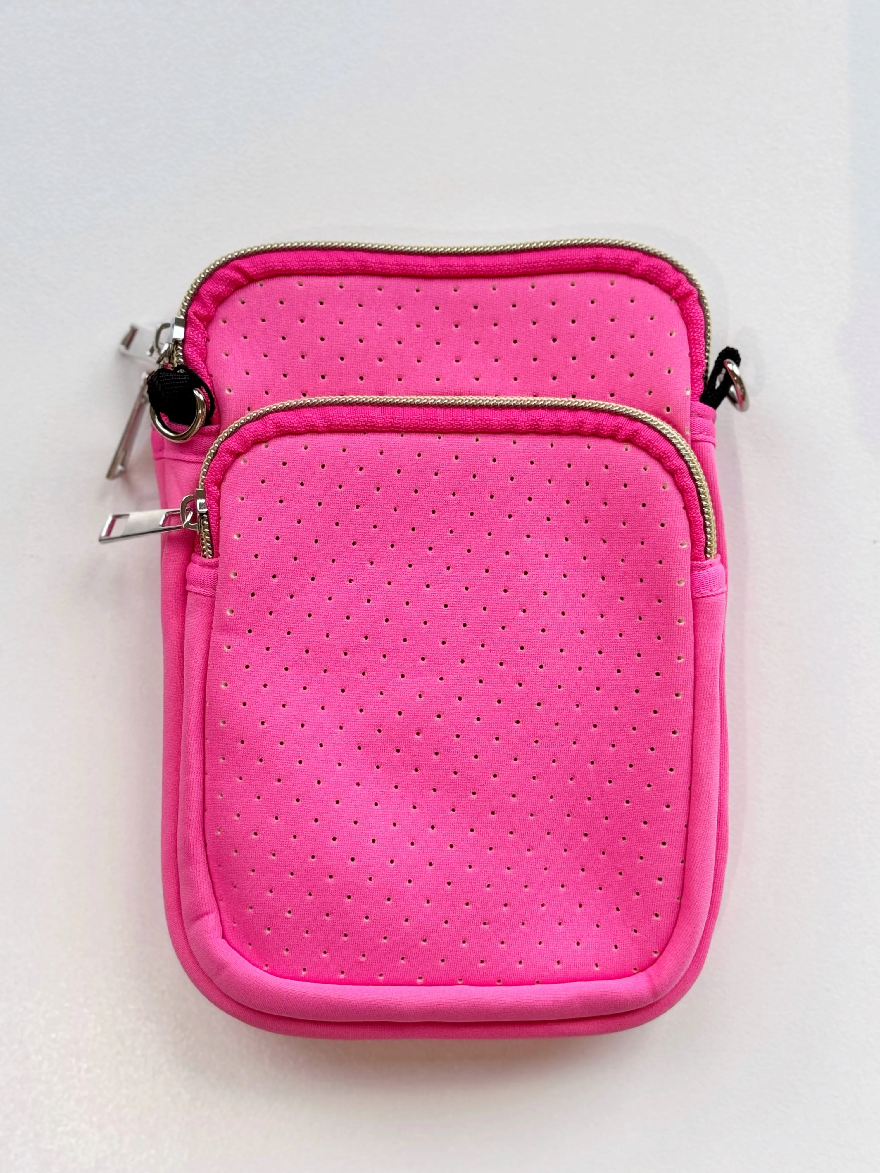 Lulu Phone Pouch - Candy Pink