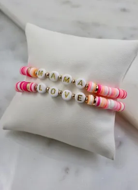 Mama & Love Bracelet Set