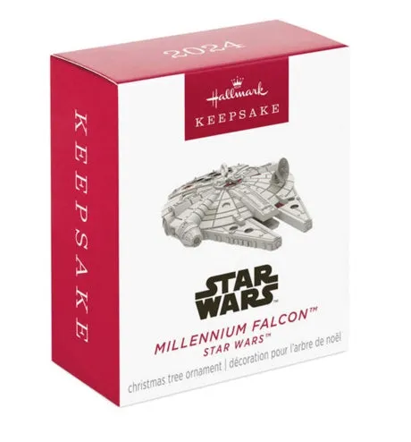 Mini Star Wars™ Millennium Falcon™ Ornament, 0.43"