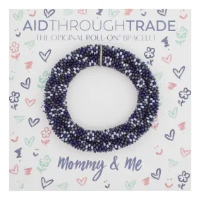 Mommy & Me Roll-On® Bracelets <br> Indigo