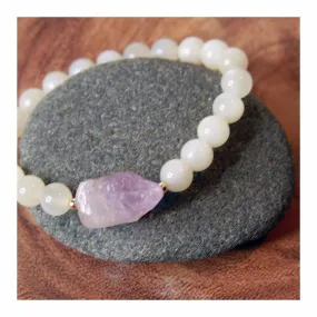 MOONSTONE   ROUGH AMETHYST