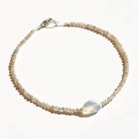 Mystic Moonstone   Opal Bracelet No.11