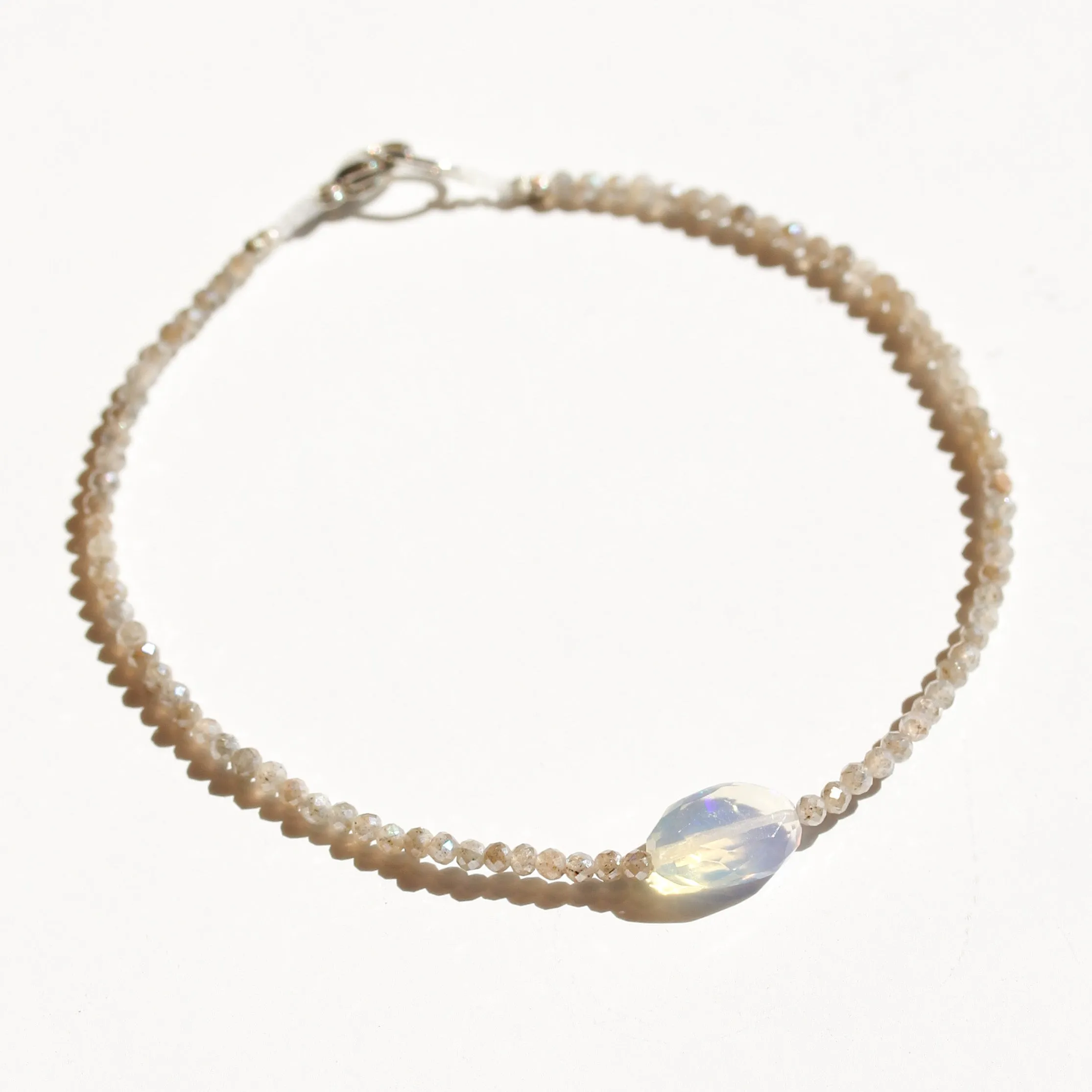 Mystic Moonstone   Opal Bracelet No.11