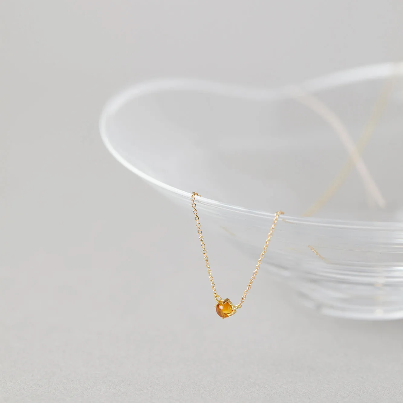 N5804CT | Citrine Wisp Necklace