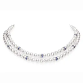 Ocean Akoya Cultured Pearl Necklace