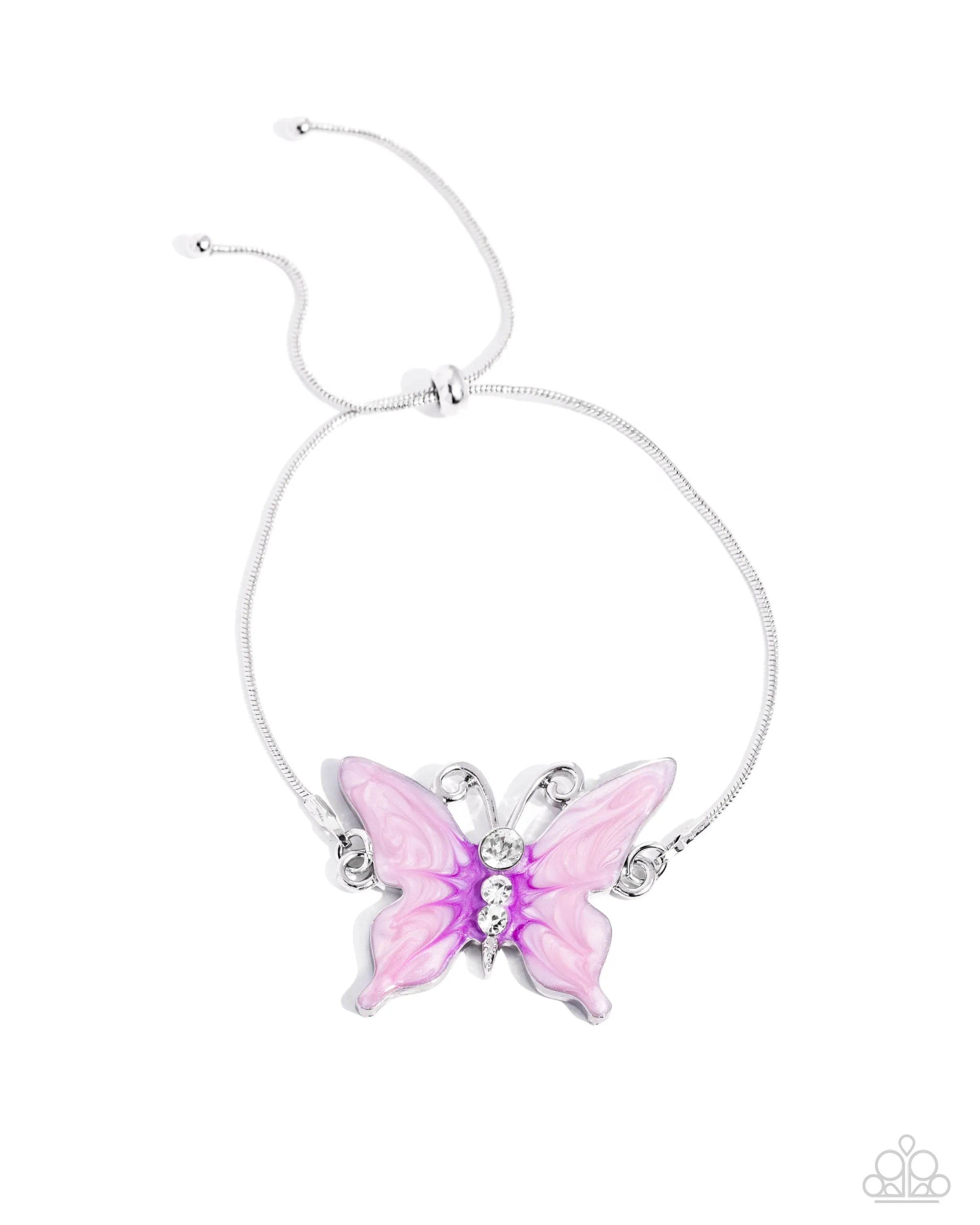 Paparazzi Aerial Adornment - Purple Bracelet