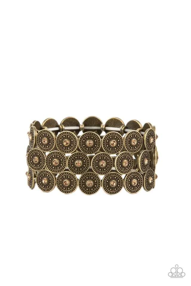 Paparazzi Bracelet ~ Forgotten Treasure - Brass