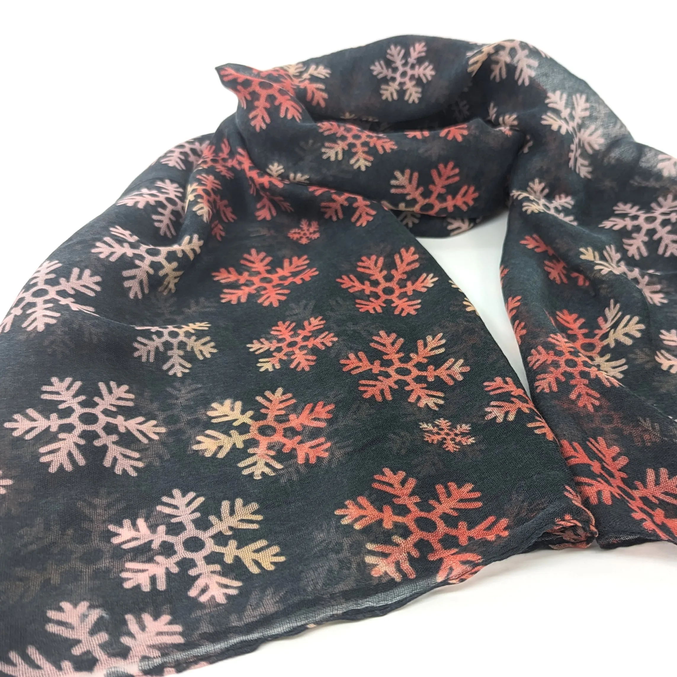 Passi - Snowflake Scarf - Graphite Grey