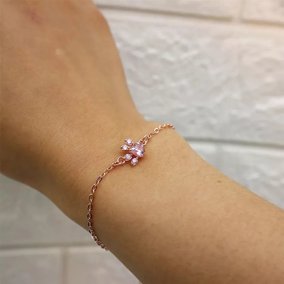 Paw Bracelet - Rose Gold