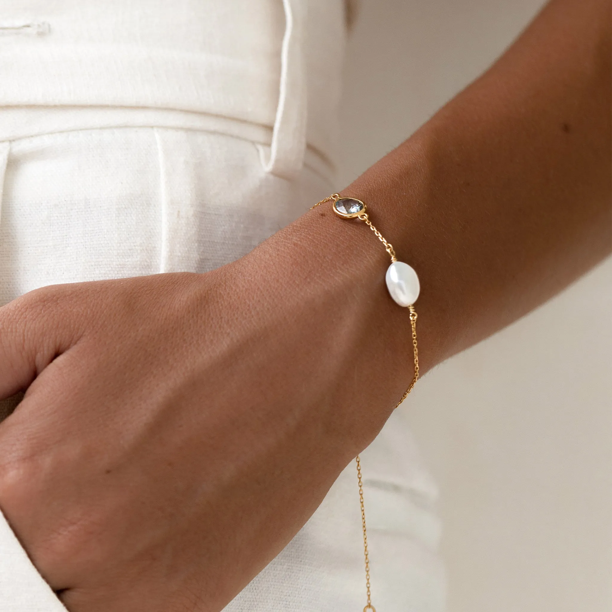 Pearl Bracelet - Eli