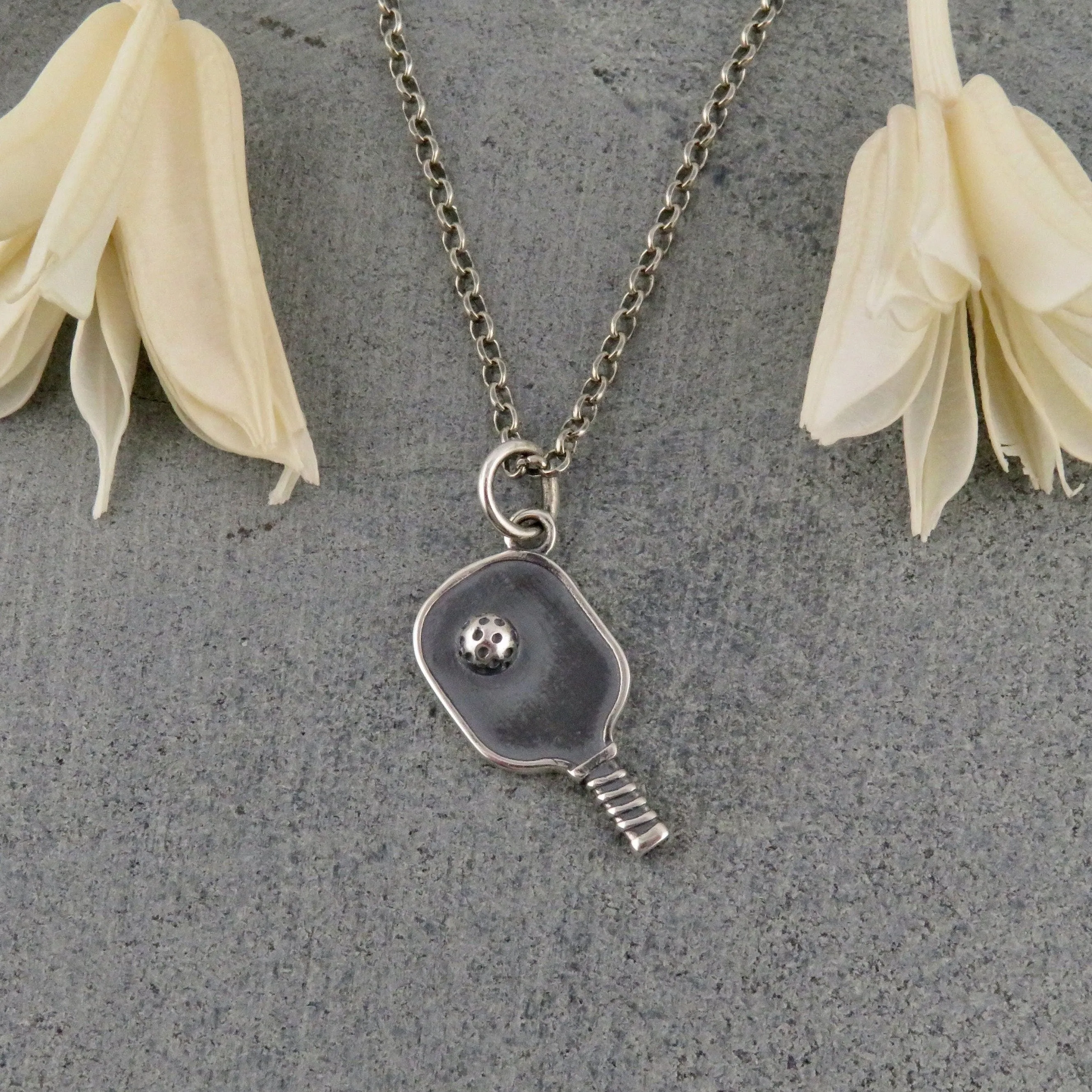 Pickleball Racket Necklace