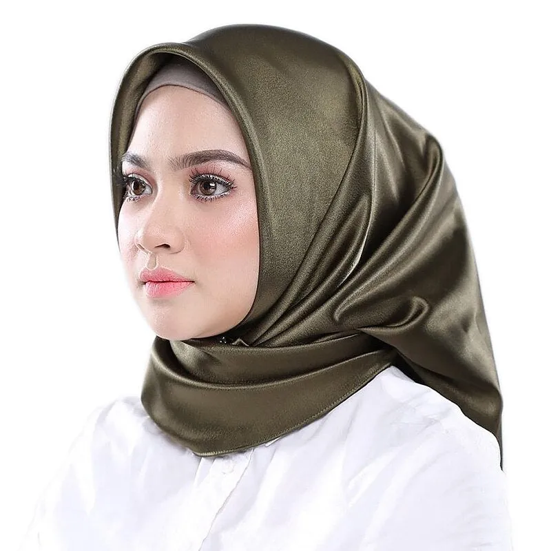 Plain Bubble Chiffon Scarf Hijab Wrap Women Print Shawls Headband Muslim Hijabs Female Scarves Long Shawl Turbanet Headscarf