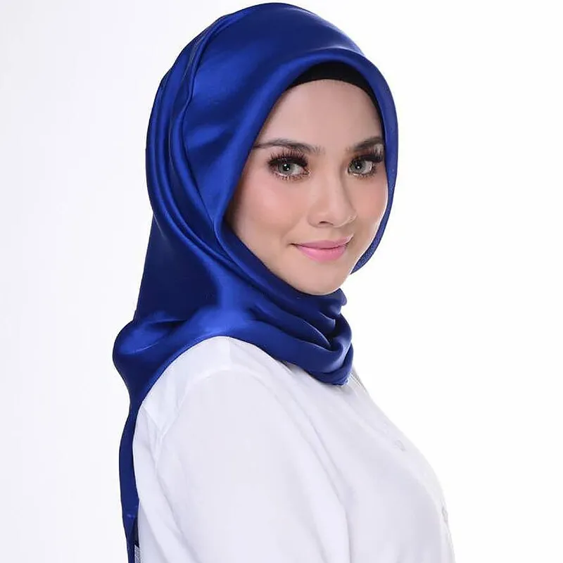 Plain Bubble Chiffon Scarf Hijab Wrap Women Print Shawls Headband Muslim Hijabs Female Scarves Long Shawl Turbanet Headscarf