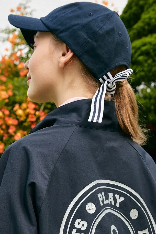 [PlayDEBB]Stripe Ribbon Ball Cap_NV(DDCME7002M)