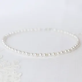 Precious Pearls Necklace in Silver