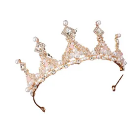 Princess Crown for Girls, Crystal Birthday Tiaras for Toddler Little Girl Big Kid Girl Prom Costume Party Accessories