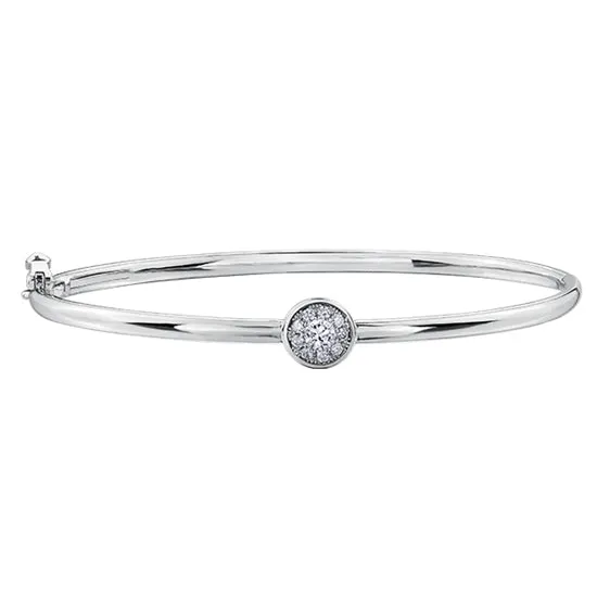 "KIERRA"  DIAMOND BANGLE